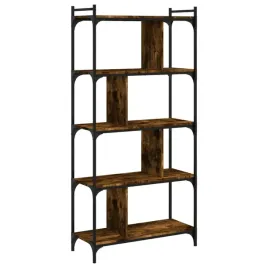 5-poziomowy-regal-na-ksiazki-przydymiony-dab-76x32x158-cm