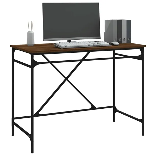 biurko-brazowy-dab-100x50x75-cm-stan-nowy