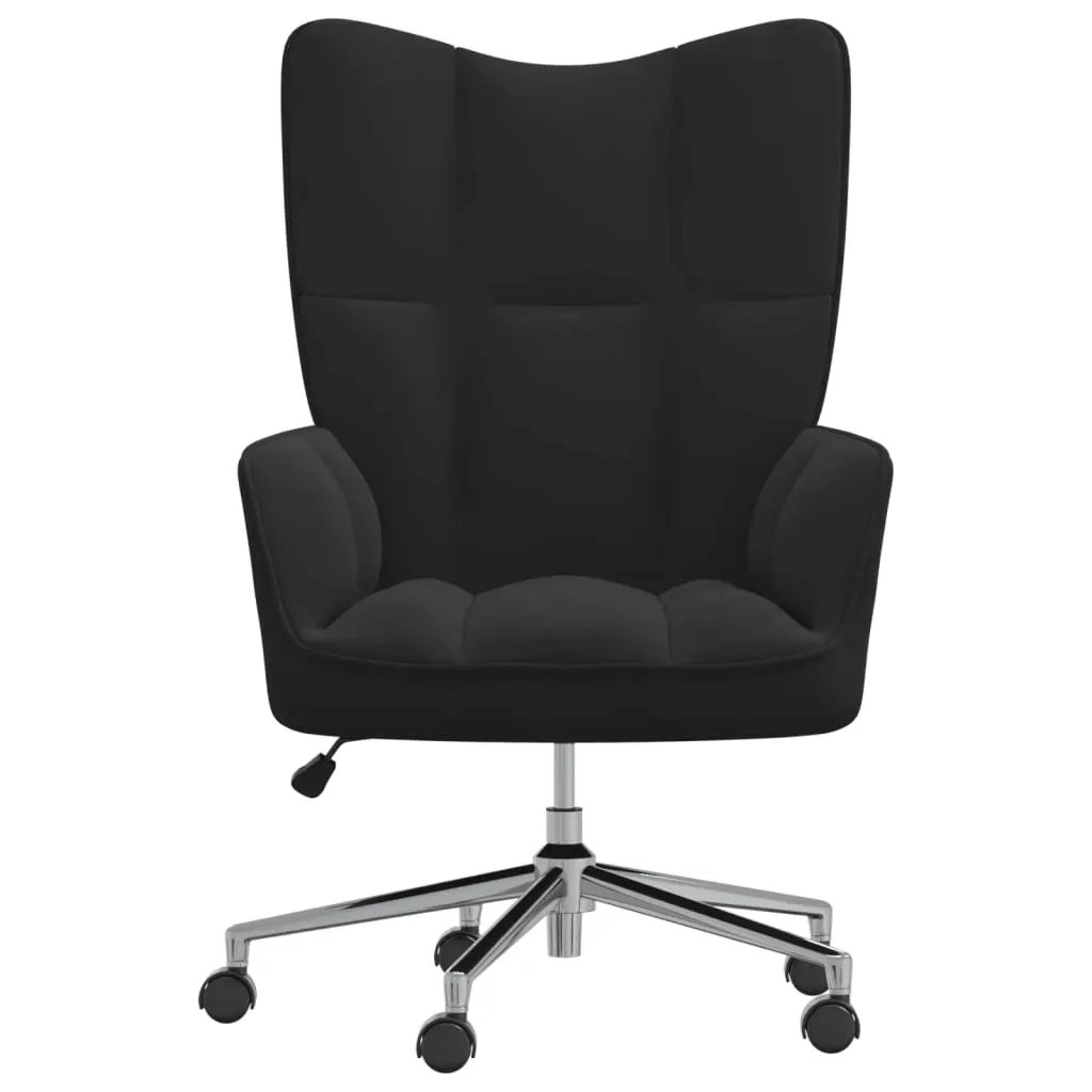 fotel-czarny-obity-aksamitem-stan-nowy