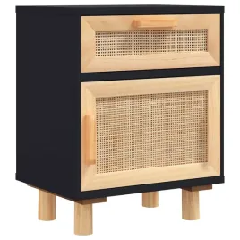 szafka-nocna-czarna-lite-drewno-sosnowe-i-naturalny-rattan
