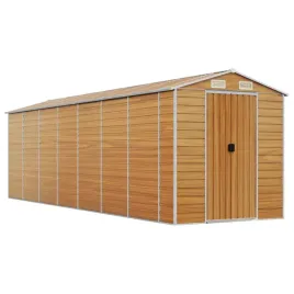 szopa-ogrodowa-jasny-braz-191x640x198-cm-stal-galwanizowana