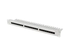 patch-panel-lanberg-24-port-1u-19-kat-5e-utp-z-organizerem-kablowym-szary