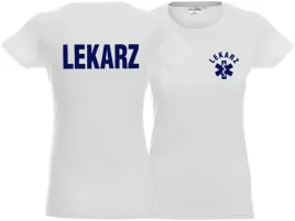 koszulka-damska-lekarz-biala
