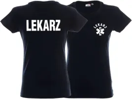 koszulka-damska-lekarz-granatowa