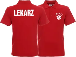 koszulka-polo-meska-lekarz-czerwona