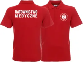 koszulka-polo-meska-ratownictwo-medyczne-czerwona