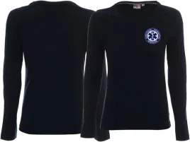 koszulka-ratownicza-prm-damska-z-dlugim-rekawem-czarna