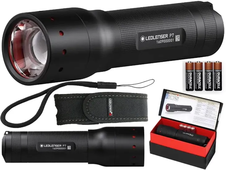 latarka-ledlenser-p7-stan-nowy-waga-400-g