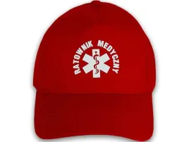czapka-classic-ratownik-medyczny-czerwona