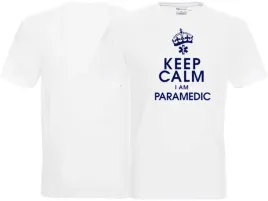 koszulka-meska-keep-calm-i-am-paramedic-biala