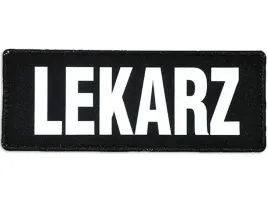 emblemat-lekarz-odblaskowy-na-rzepie-13-x-5-cm