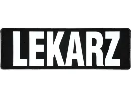 emblemat-lekarz-odblaskowy-na-rzepie-31-x-10-cm