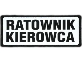 emblemat-ratownik-kierowca-odblaskowy-na-rzepie-13-x-5-cm-nowy