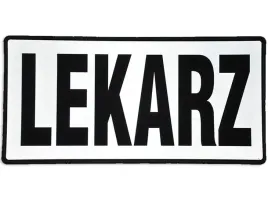 emblemat-lekarz-odblaskowy-na-rzepie-31-x-15-cm-nowy