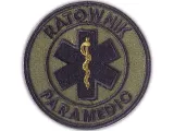 emblemat-ratownik-paramedic-polowy