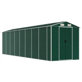 szopa-ogrodowa-zielona-191x725x198-cm-stal-galwanizowana