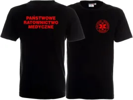 koszulka-ratownicza-czarna-meska-funkcyjna-nadruk-fluo