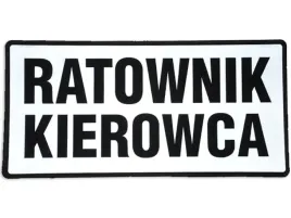 emblemat-ratownik-kierowca-odblaskowy-na-rzepie-31-x-15-cm-nowy