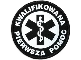 emblemat-odblaskowy-kwalifikowana-pierwsza-pomoc-na-rzepie-85-cm