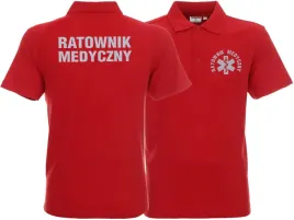 koszulka-polo-ratownicza-czerwona-meska-odblaskowa-funkcyjna