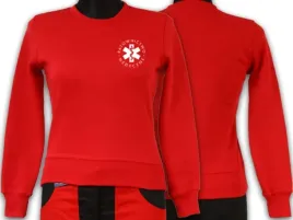 bluza-ratownicza-odblaskowa-funkcyjna-damska-czerwona