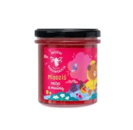 pasieki-sadowskich-miodzis-miod-z-malina-naturalny-dla-calej-rodziny-430g