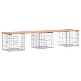 lawka-ogrodowa-z-gabionem-203x44x42-cm-lite-drewno-daglezjowe