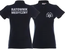 koszulka-polo-ratownicza-granatowa-damska-odblaskowa-funkcyjna