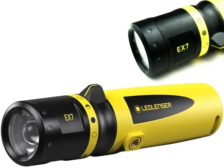 latarka-ledlenser-ex7-yellow-box-waga-500-g
