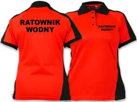 koszulka-polo-ratownik-wodny-damska-fluo