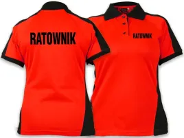 koszulka-polo-ratownik-damska-fluo