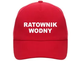 czapka-comfort-ratownik-wodny-czerwona