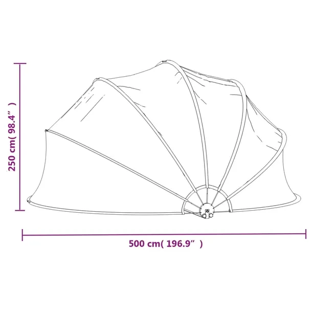 kopula-basenowa-500x250-cm-stan-nowy