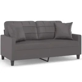 2-osobowa-sofa-z-poduszkami-szara-140-cm-sztuczna-skora