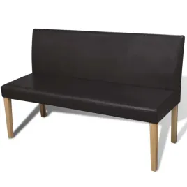 lawka-1395-cm-ciemnobrazowa-sztuczna-skora
