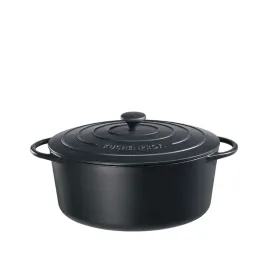 garnek-kuchenprofi-provence-do-zapiekania-owalny-70-l-dl-33-cm-czarny