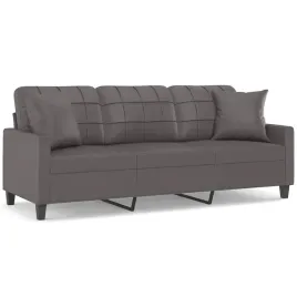 3-osobowa-sofa-z-poduszkami-szara-180-cm-sztuczna-skora