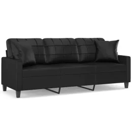 3-osobowa-sofa-z-poduszkami-czarna-180-cm-sztuczna-skora