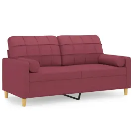 2-osobowa-sofa-z-poduszkami-winna-czerwien-140-cm-tkanina