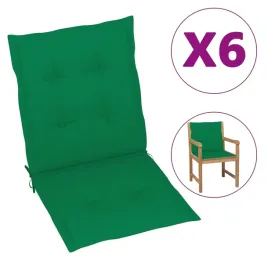 poduszki-na-krzesla-ogrodowe-6-szt-zielone-100x50x3-cm