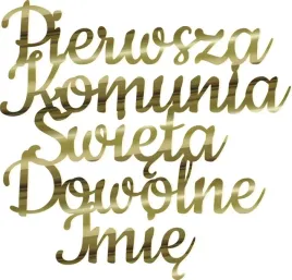 zloty-topper-na-tort-pierwsza-komunia-swieta-plexi