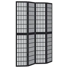 parawan-pokojowy-4-panelowy-czarny-lite-drewno-paulowni