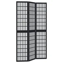 parawan-pokojowy-3-panelowy-czarny-lite-drewno-paulowni
