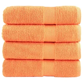 reczniki-premium-solund-4-szt-pomaranczowe-70x140-cm