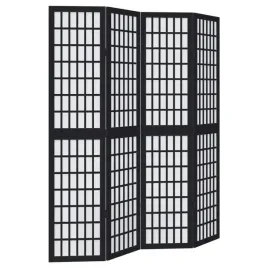 parawan-pokojowy-4-panelowy-czarny-lite-drewno-paulowni