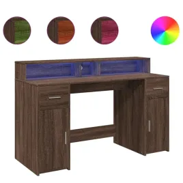 biurko-z-podswietleniem-led-brazowy-dab-140x55x91-cm