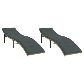 lezaki-z-poduszkami-2-szt-jasnoszare-polirattan