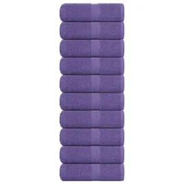 reczniki-goscinne-10-szt-fioletowe-360-gsm-100percent-bawelna