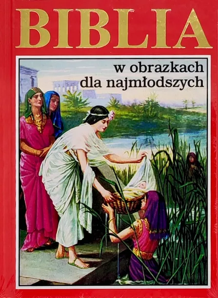 Biblia w obrazkach dla najmłodszych - czerwona