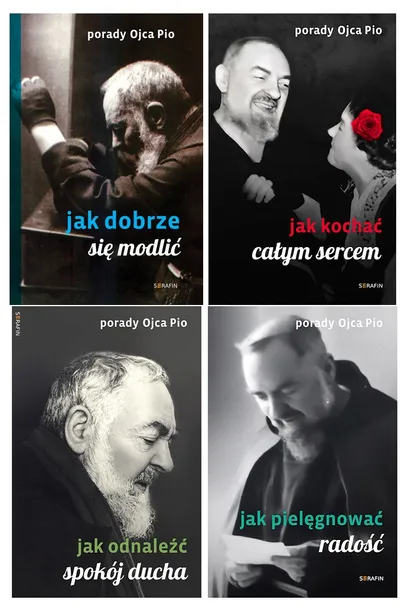 Porady Ojca Pio - Pakiet 4 Książek